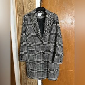 Gray Overcoat Size 8